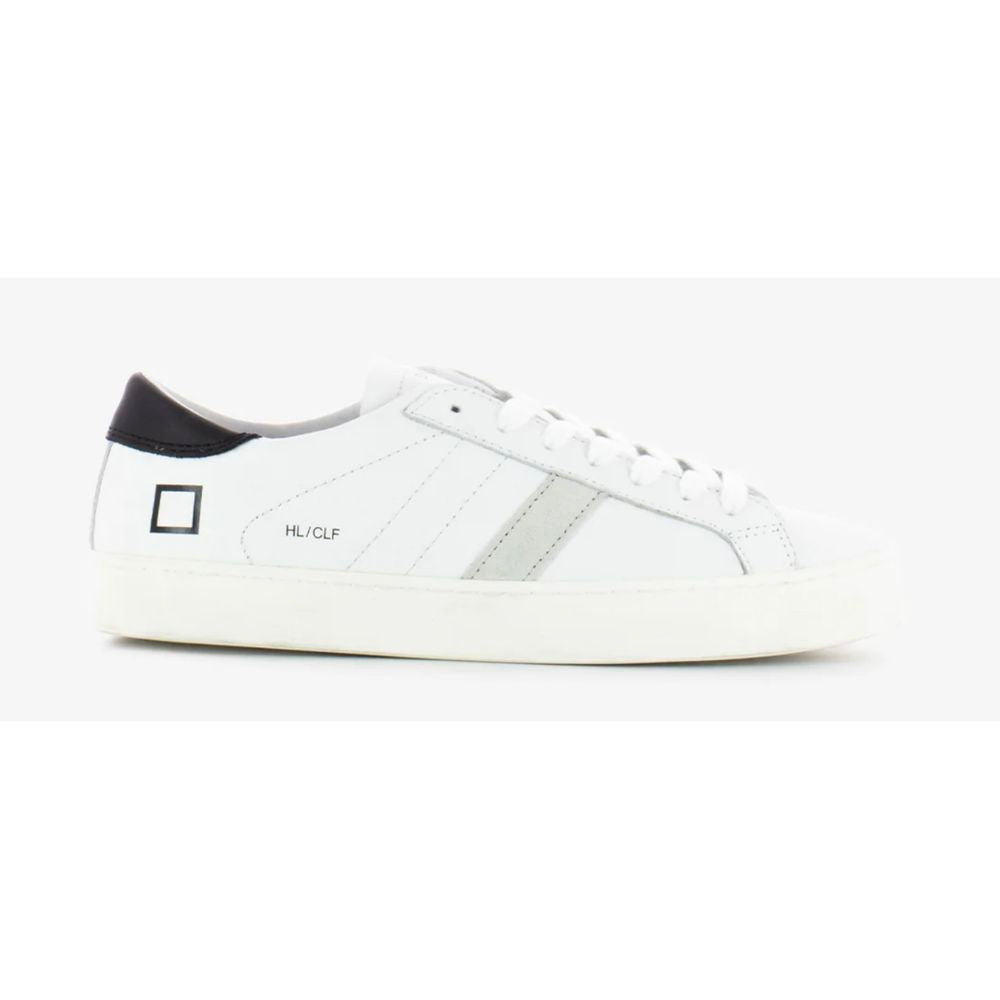 Weiße Ledersneaker
