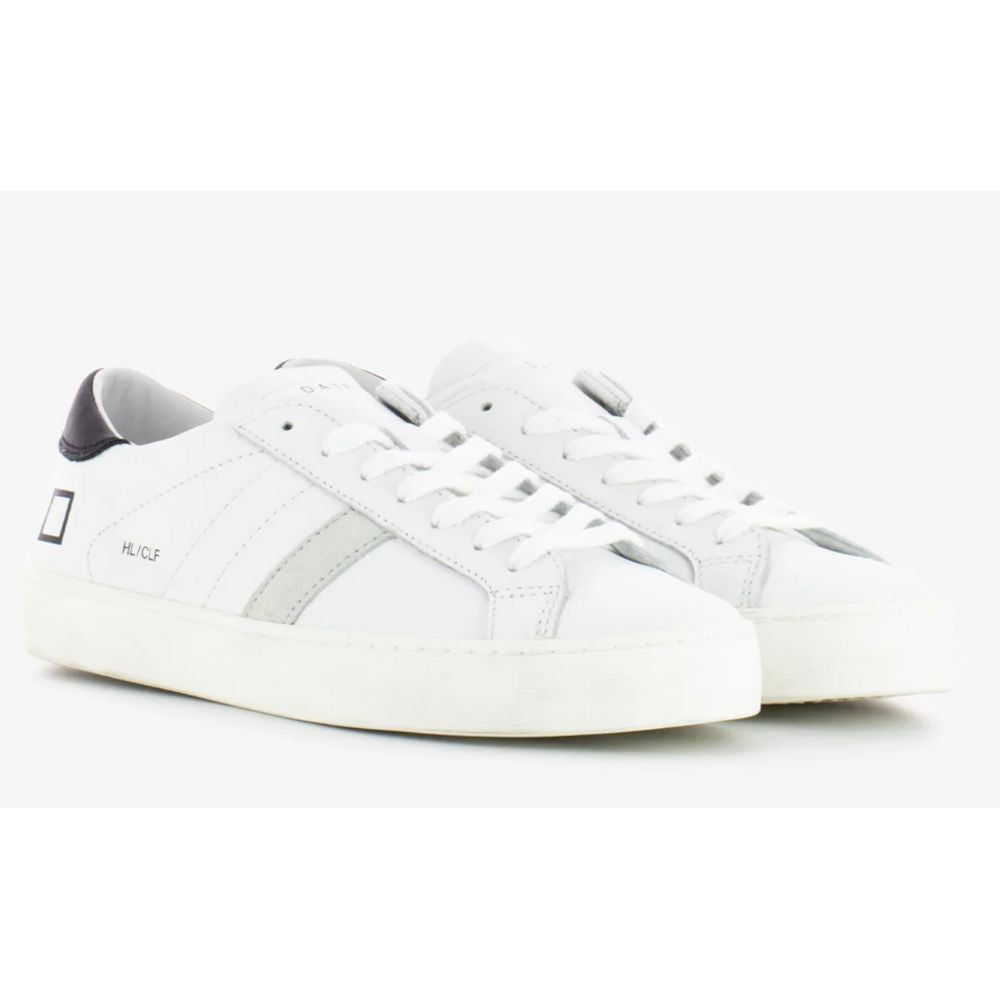 Weiße Ledersneaker