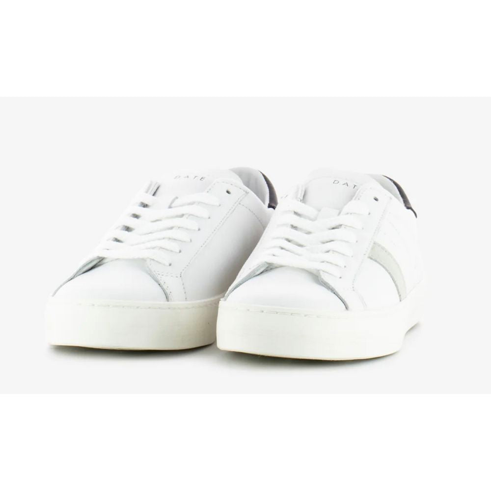 Weiße Ledersneaker