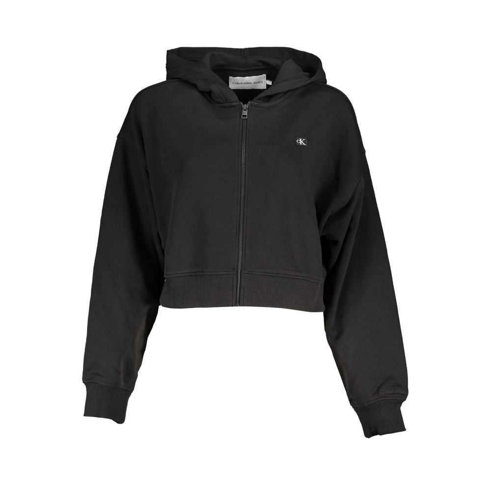 Schickes Kapuzensweatshirt in zeitlosem Schwarz