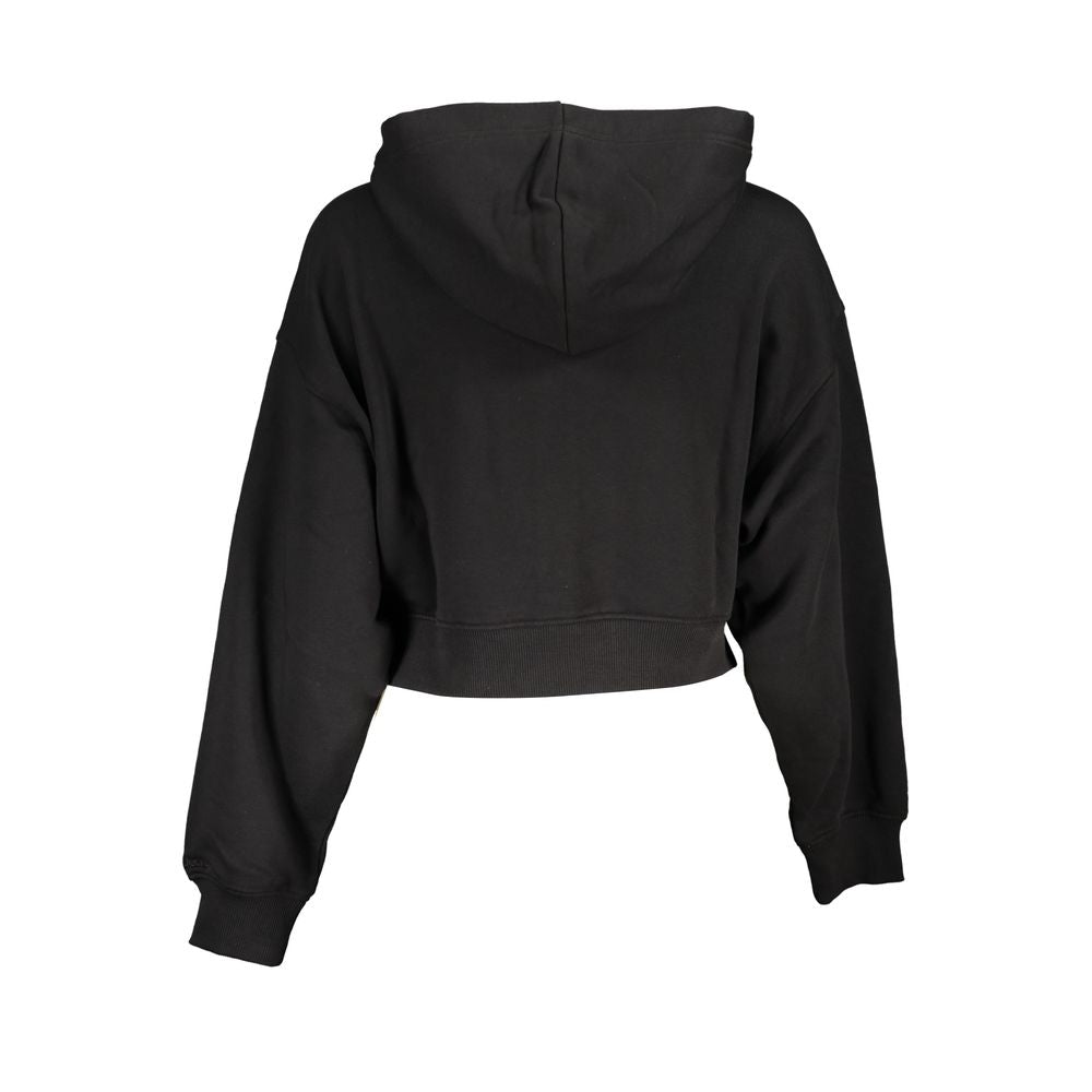 Schickes Kapuzensweatshirt in zeitlosem Schwarz