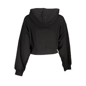 Schickes Kapuzensweatshirt in zeitlosem Schwarz