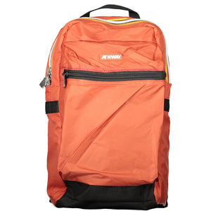 Roter Polyamid-Rucksack für Herren