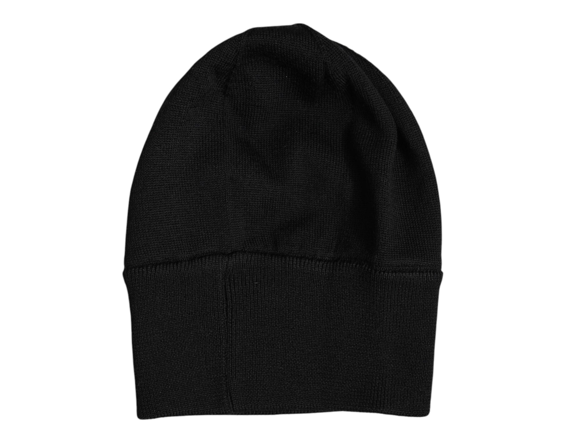 Schwarze #DGLOVESLONDON Strickmütze