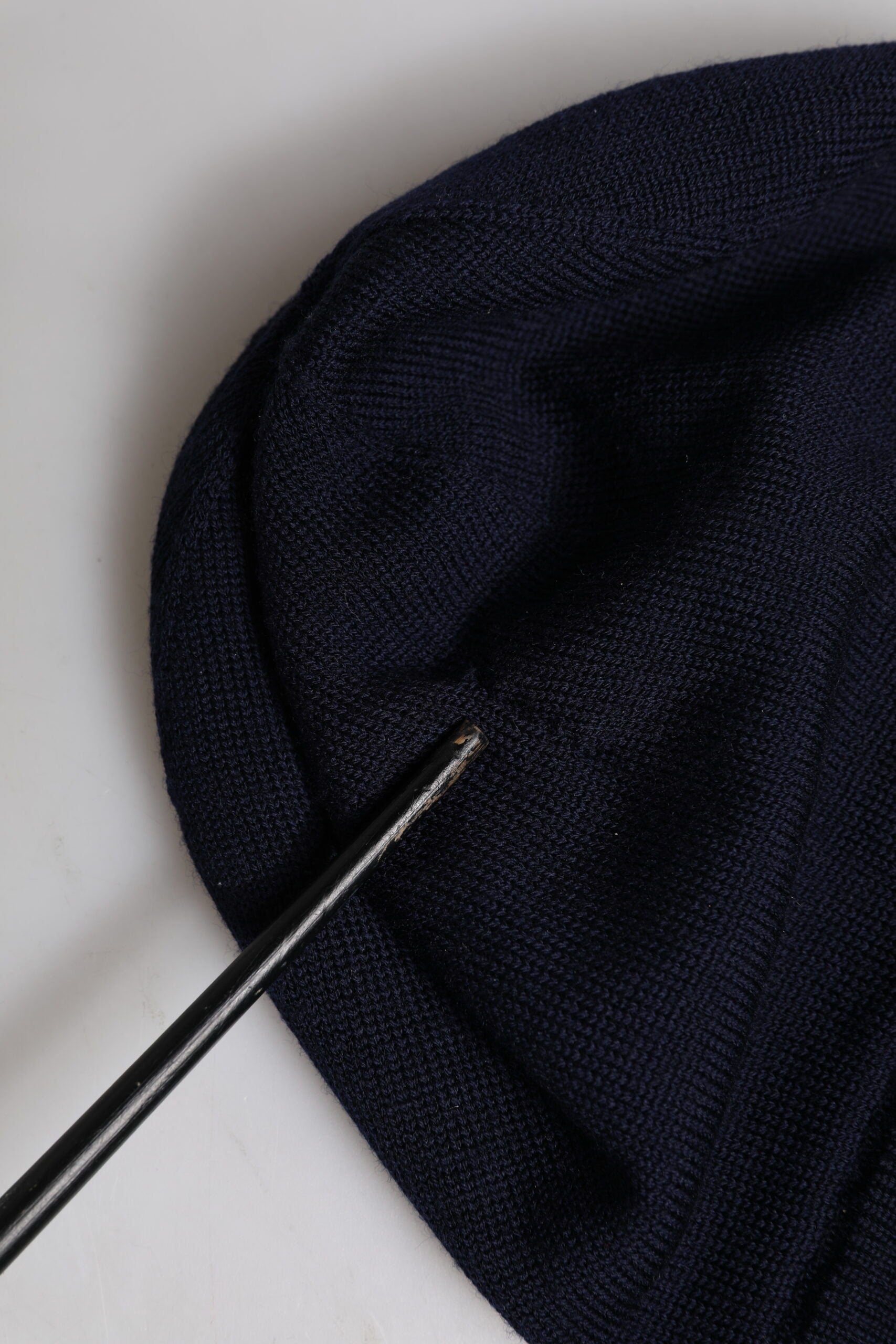 Schwarze #DGLovesLondon Wintermütze aus Wolle