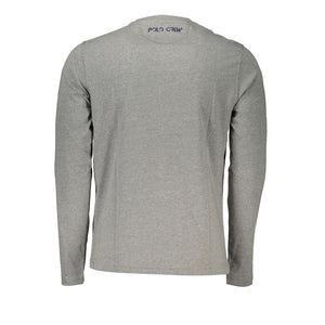 Elegantes Langarm-T-Shirt mit Rundhalsausschnitt