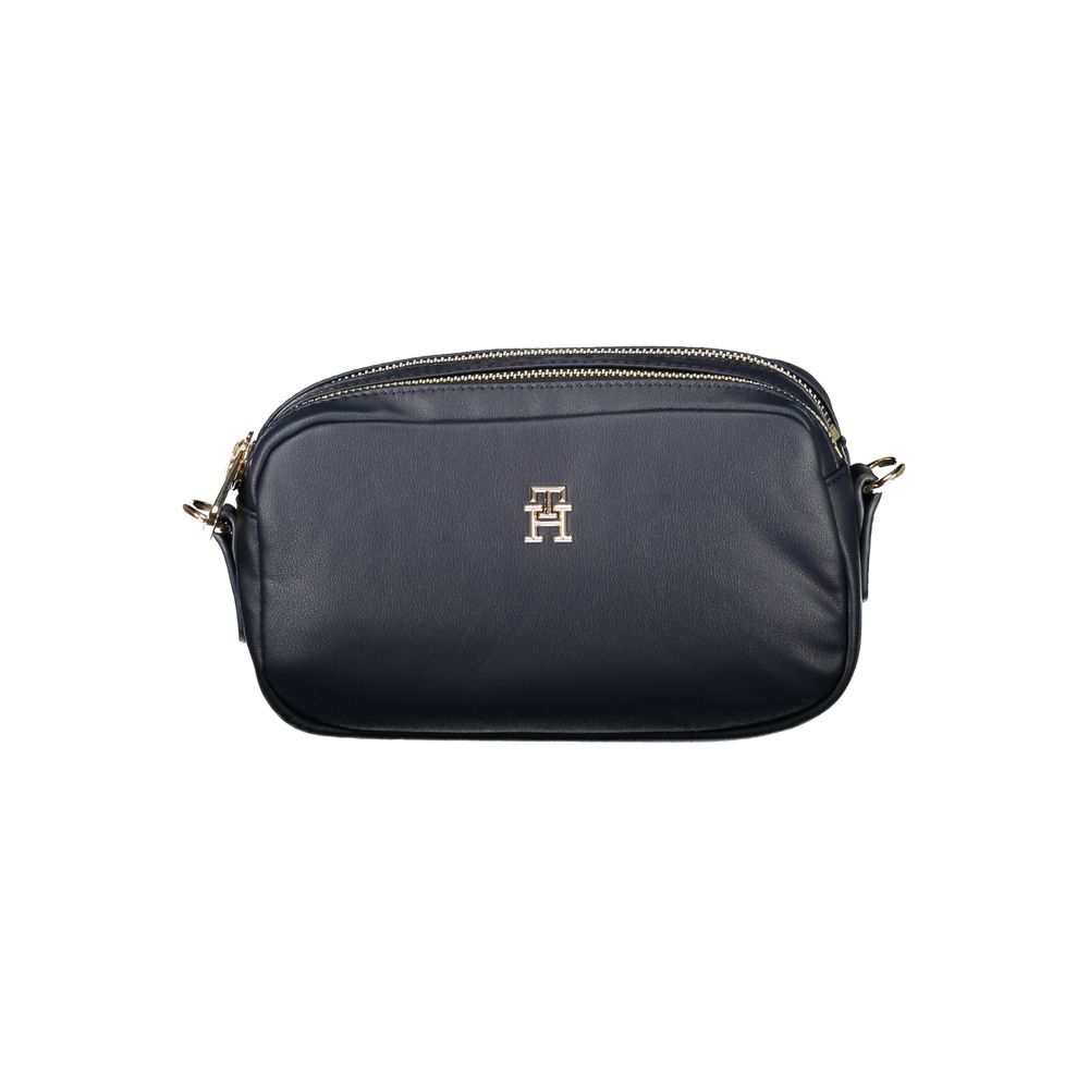 Blaue Polyester Damen Handtasche