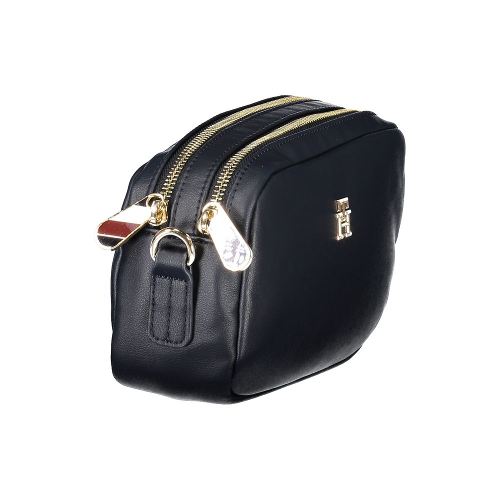 Blaue Polyester Damen Handtasche