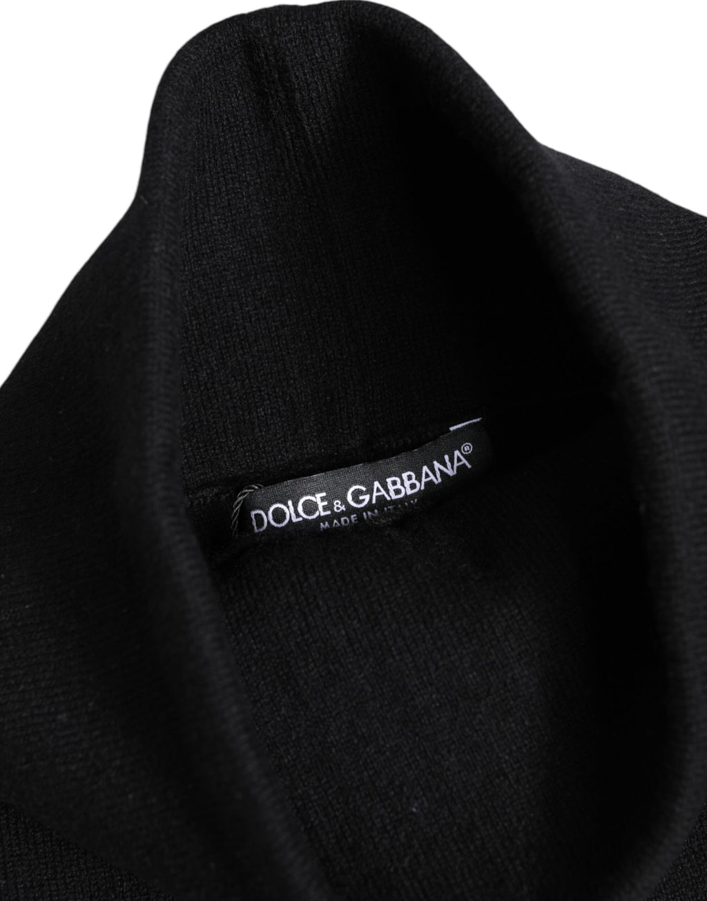 Schwarzer Kaschmir-Strick-Halswärmer-Foulard-Schal