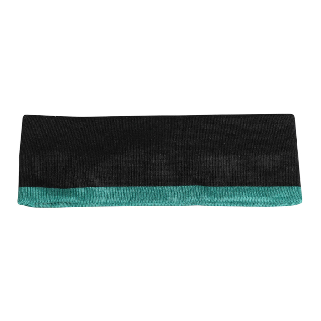 Black Silk Knitted DG Queen Head Band Hat