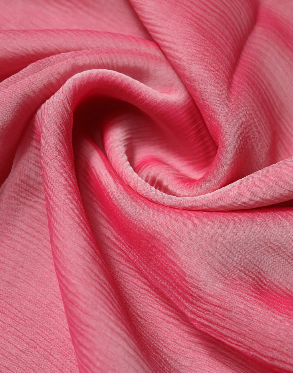Rosa Seidenschal mit rechteckigem Muster für Damen