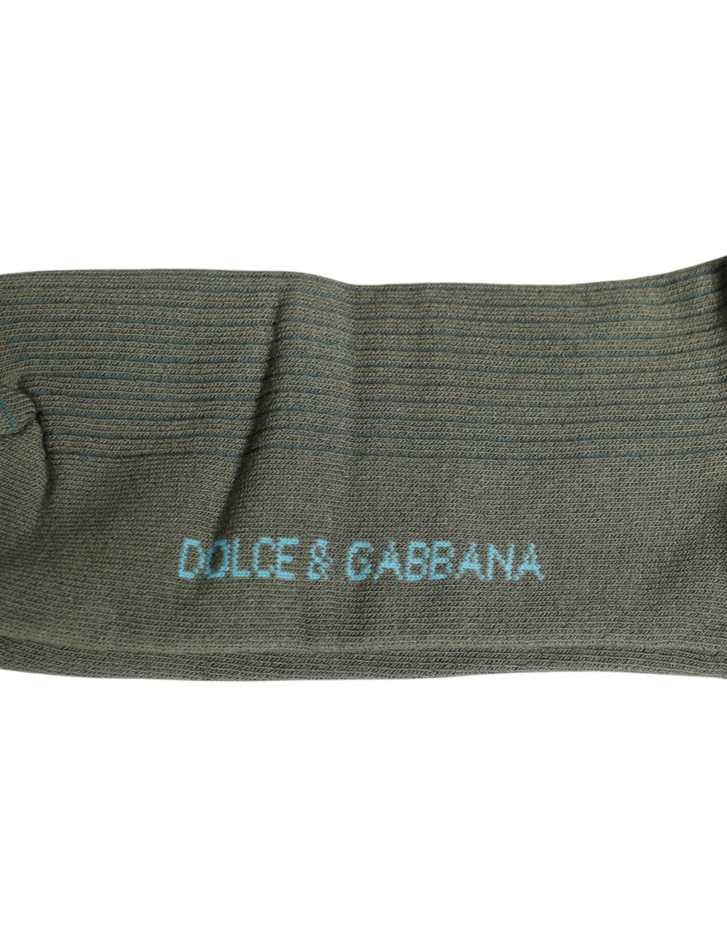 Gray Cotton DG Bear Mid Calf Socks