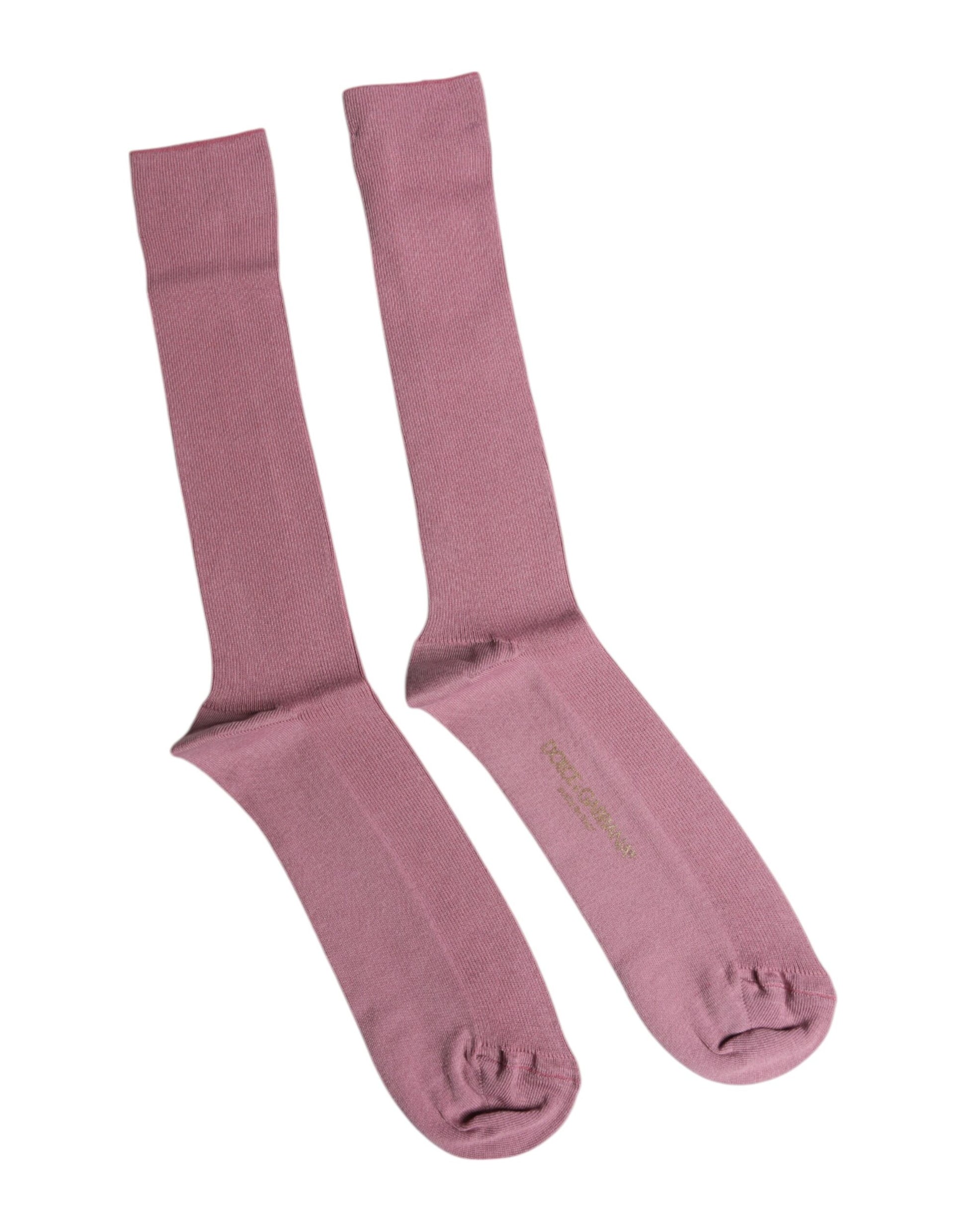 Wadensocken aus rosa Baumwolle