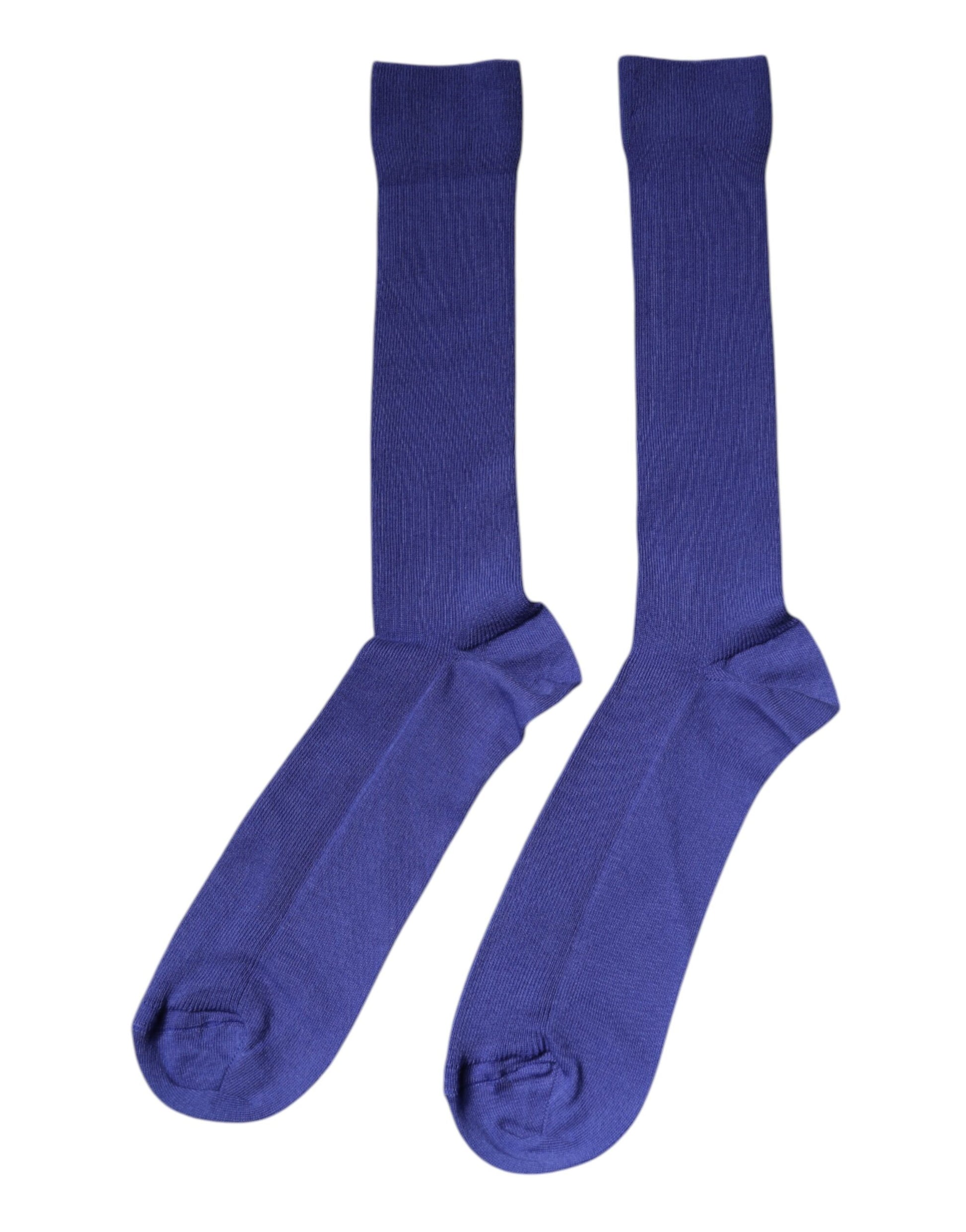 Lilafarbene Wadensocken aus Baumwolle mit Logo