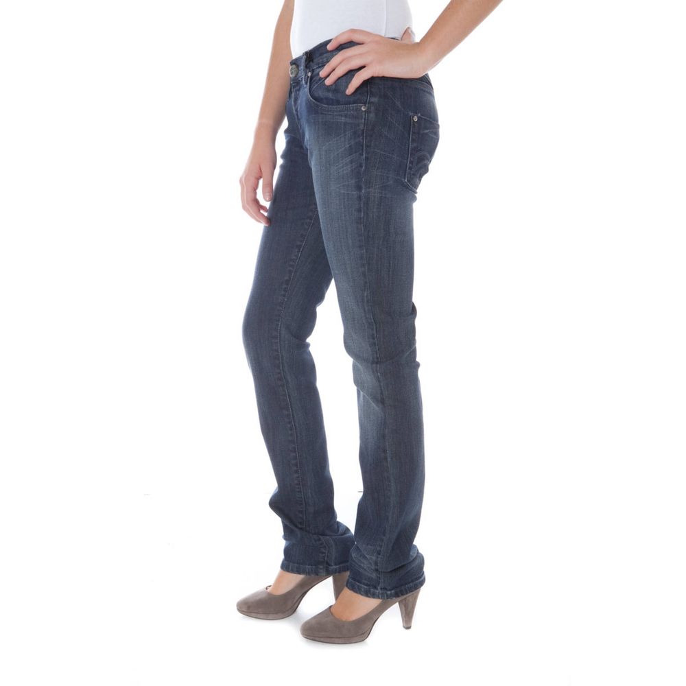 Blaue Jeans und Hose aus Baumwolle