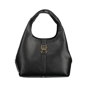 Schwarze Polyethylen Damenhandtasche