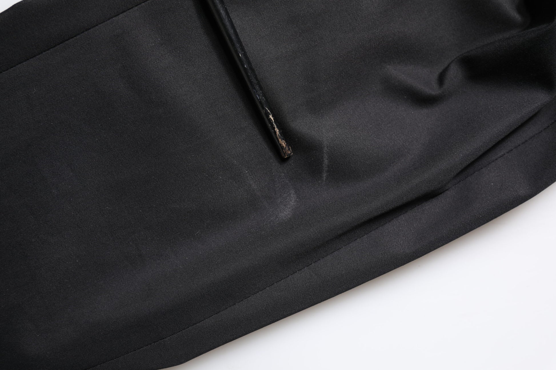 Schwarzer einreihiger Herren-Blazer aus Baumwolle
