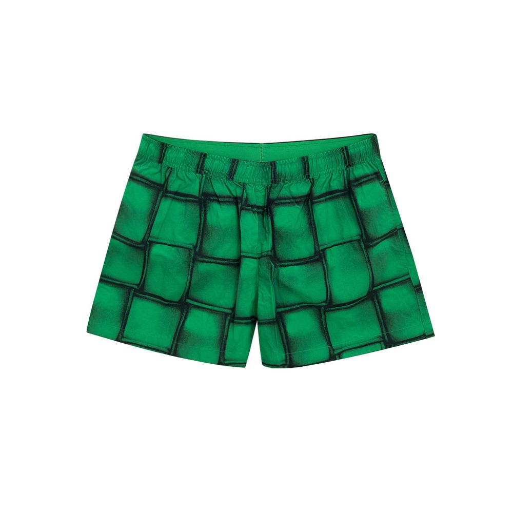 Grüne Badeshorts aus Polyamid