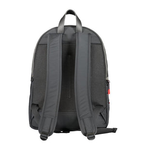 Black Polyester Backpack