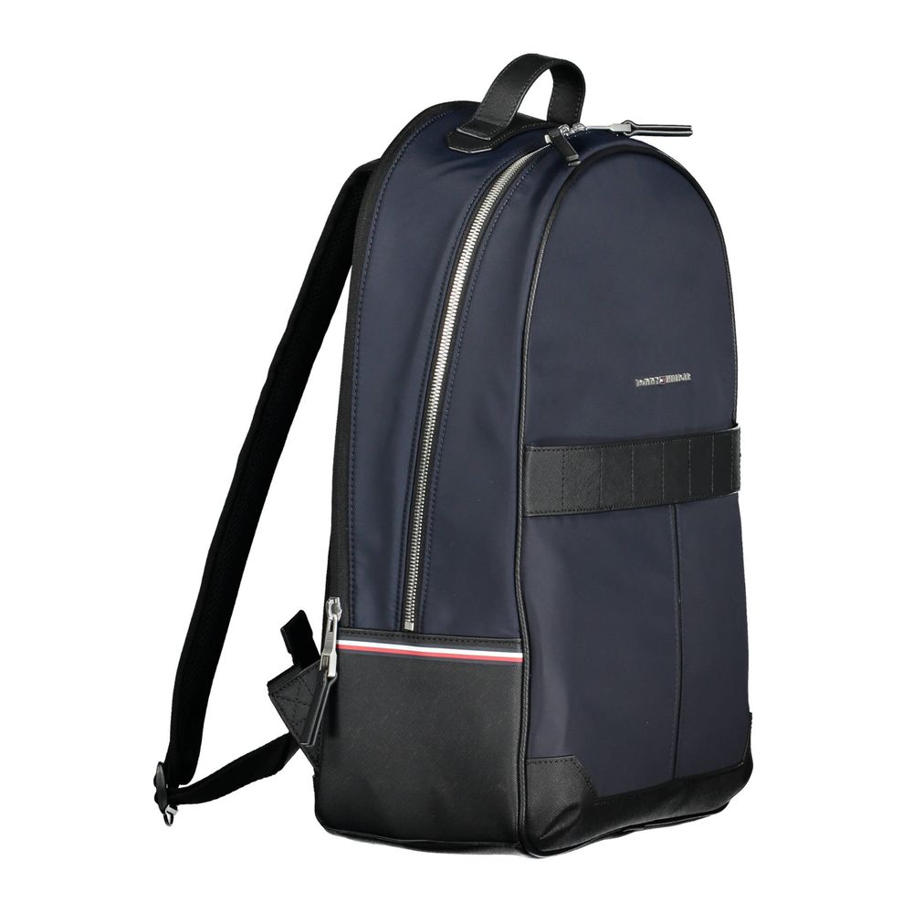Blauer Polyester Herren Rucksack