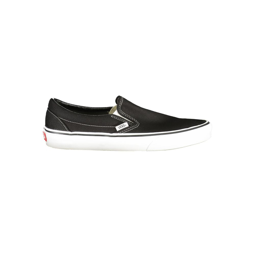 Schwarzer Polyester Herren Sneaker