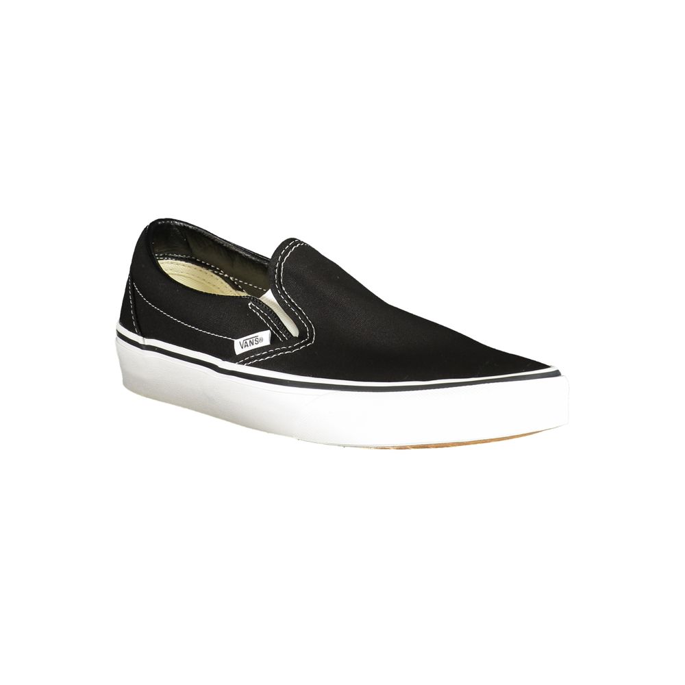 Schwarzer Polyester Herren Sneaker