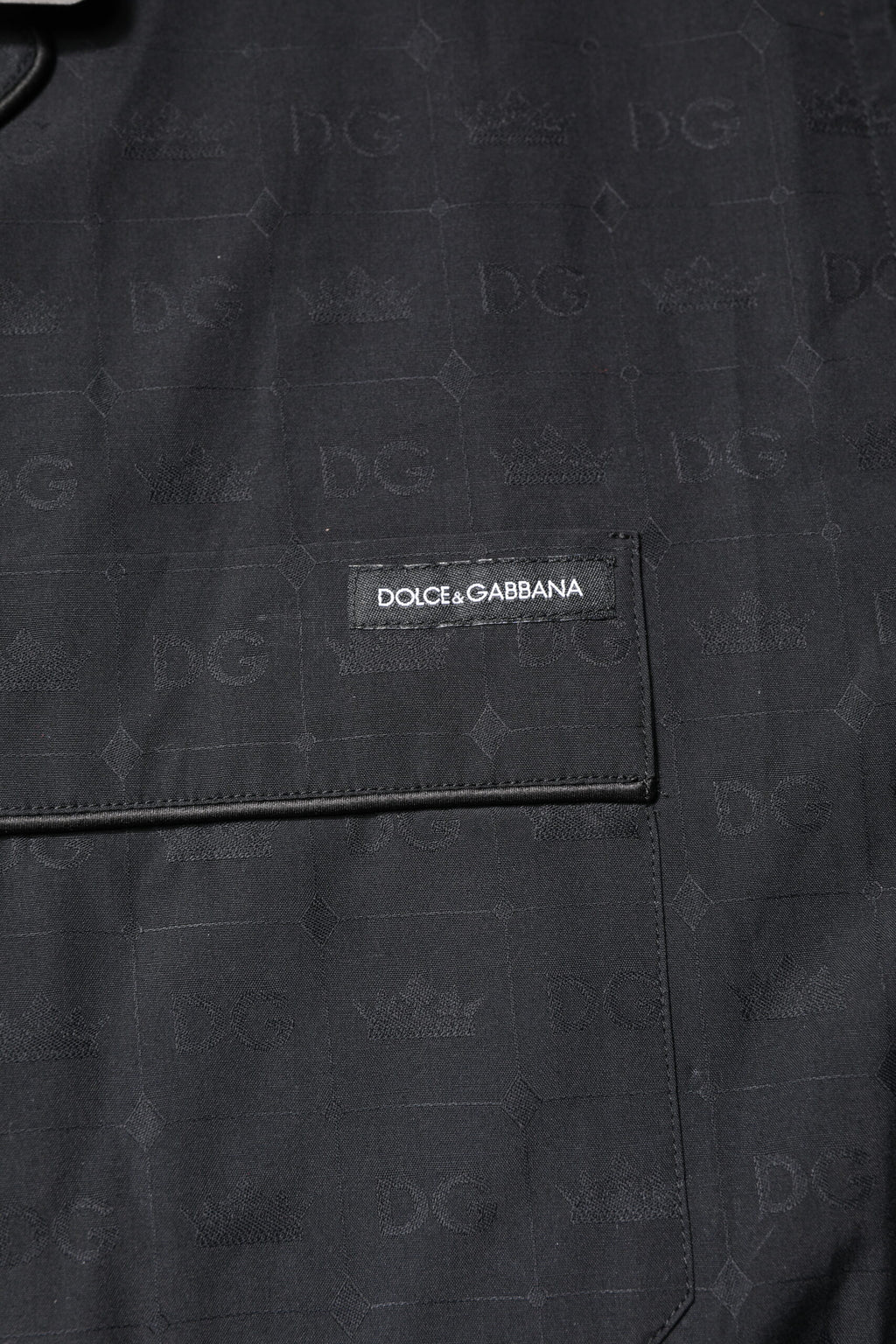 Schwarzes Pyjama-Set aus Baumwolle für Herren