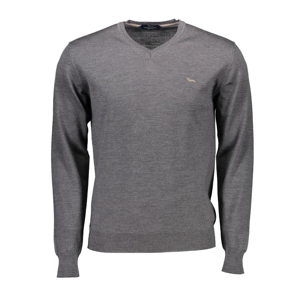 Brauner Wollpullover für Herren