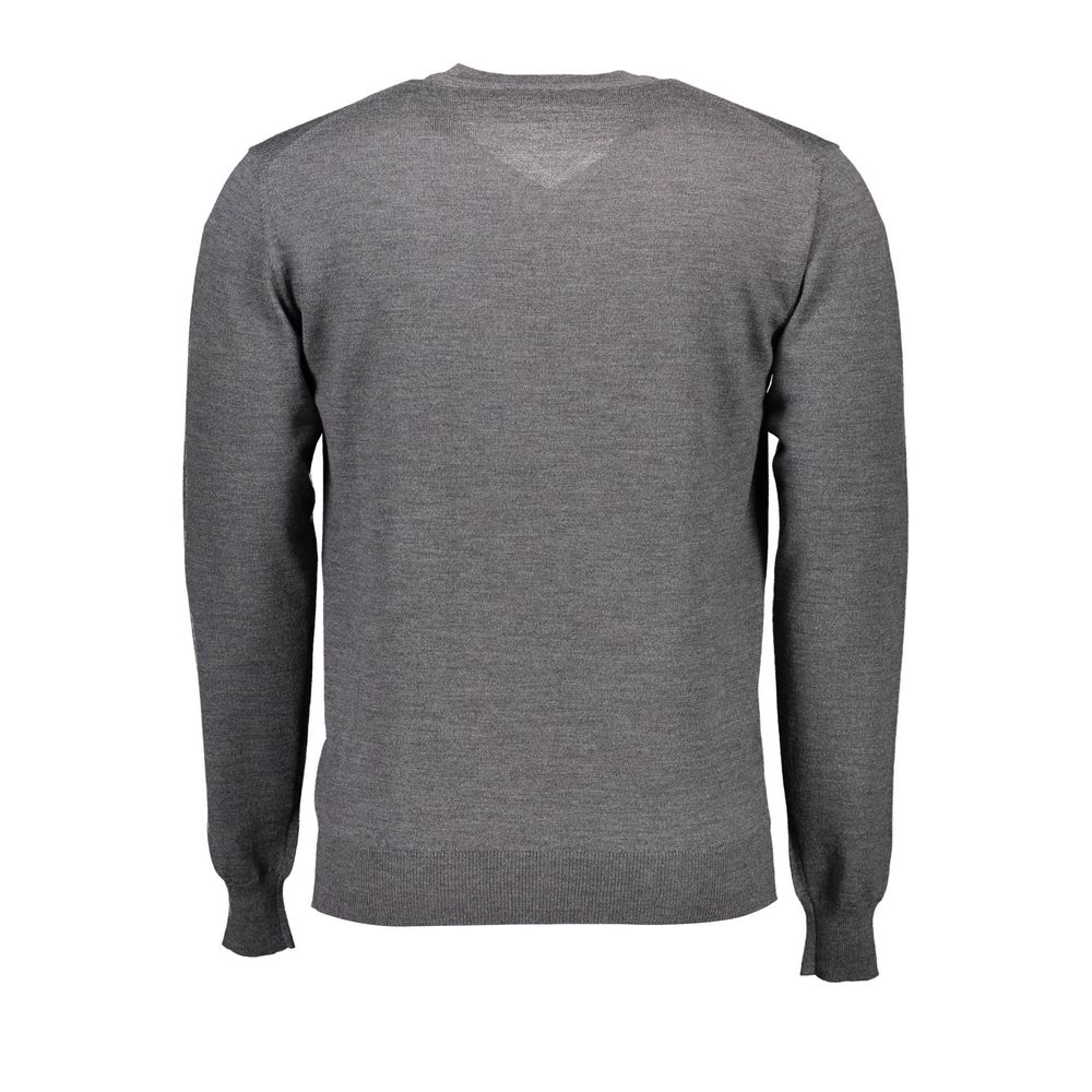 Brauner Wollpullover für Herren