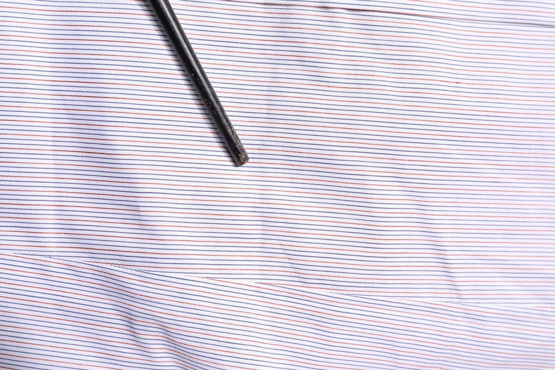 Dolce & Gabbana White Striped Cotton GOLD Long Sleeves Shirt