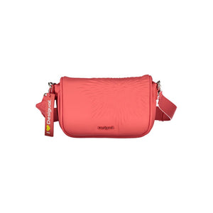 Rote Handtasche aus Polyethylen