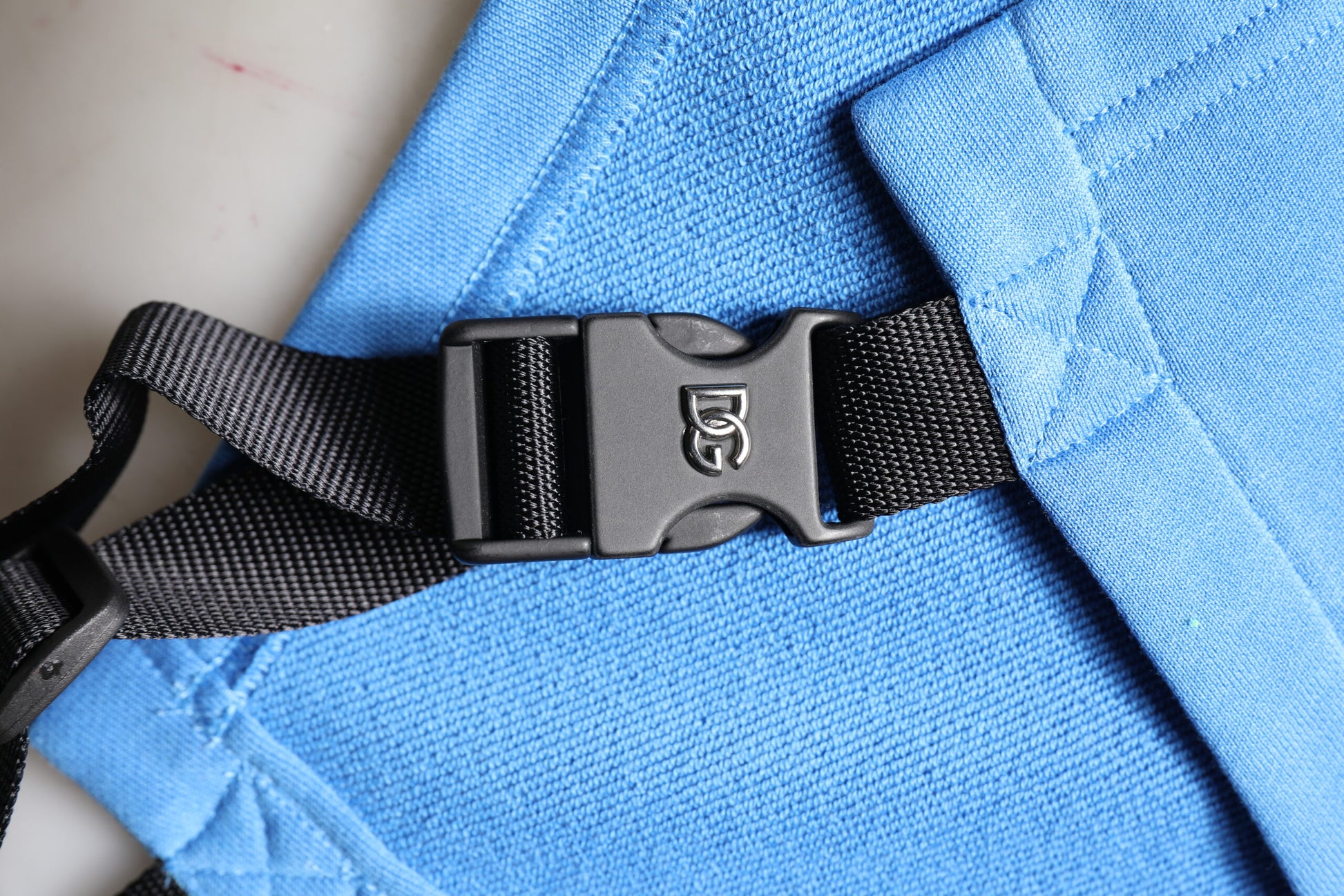 Blauer Baumwoll-Kapuzenpullover für Herren