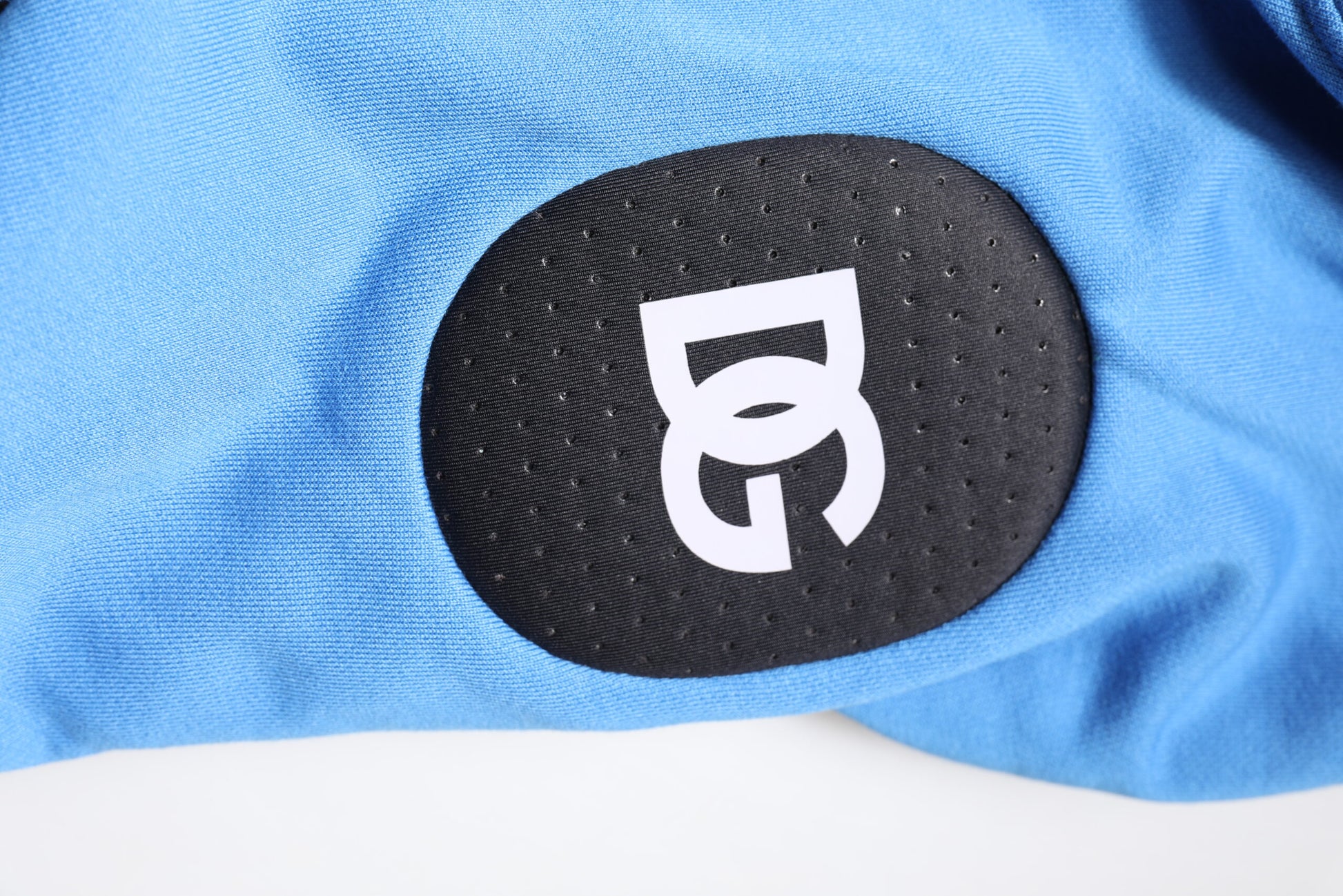 Blauer Baumwoll-Kapuzenpullover für Herren