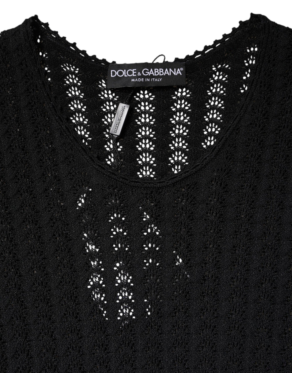 Schwarzes, langärmliges A-Linien-Midikleid aus Kaschmir