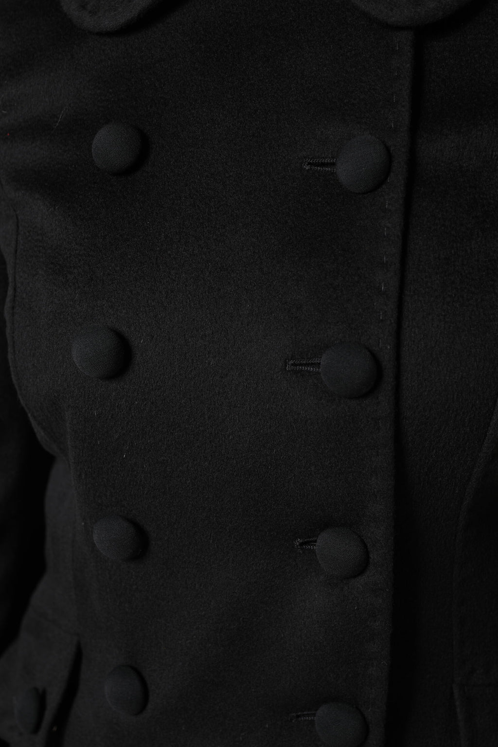 Dolce & Gabbana Black Wool Sartoria Italiano Blazer Jacket