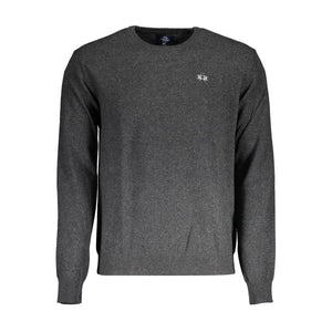 Brauner Wollpullover für Herren