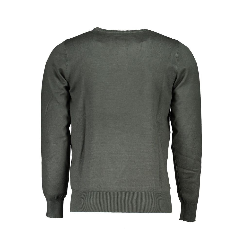 Grüner Nylonpullover