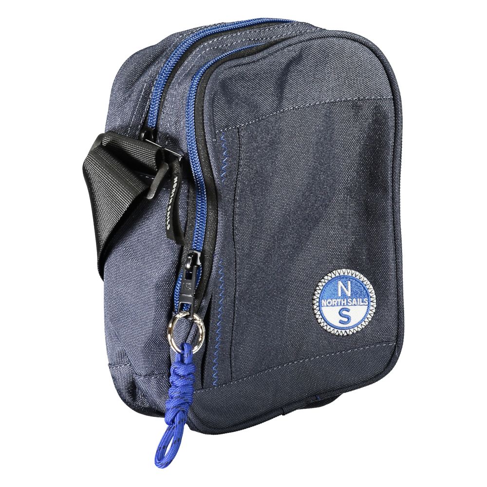 Blaue Polyester Herren Umhängetasche