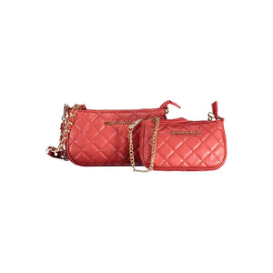 Rote Handtasche aus Polyethylen