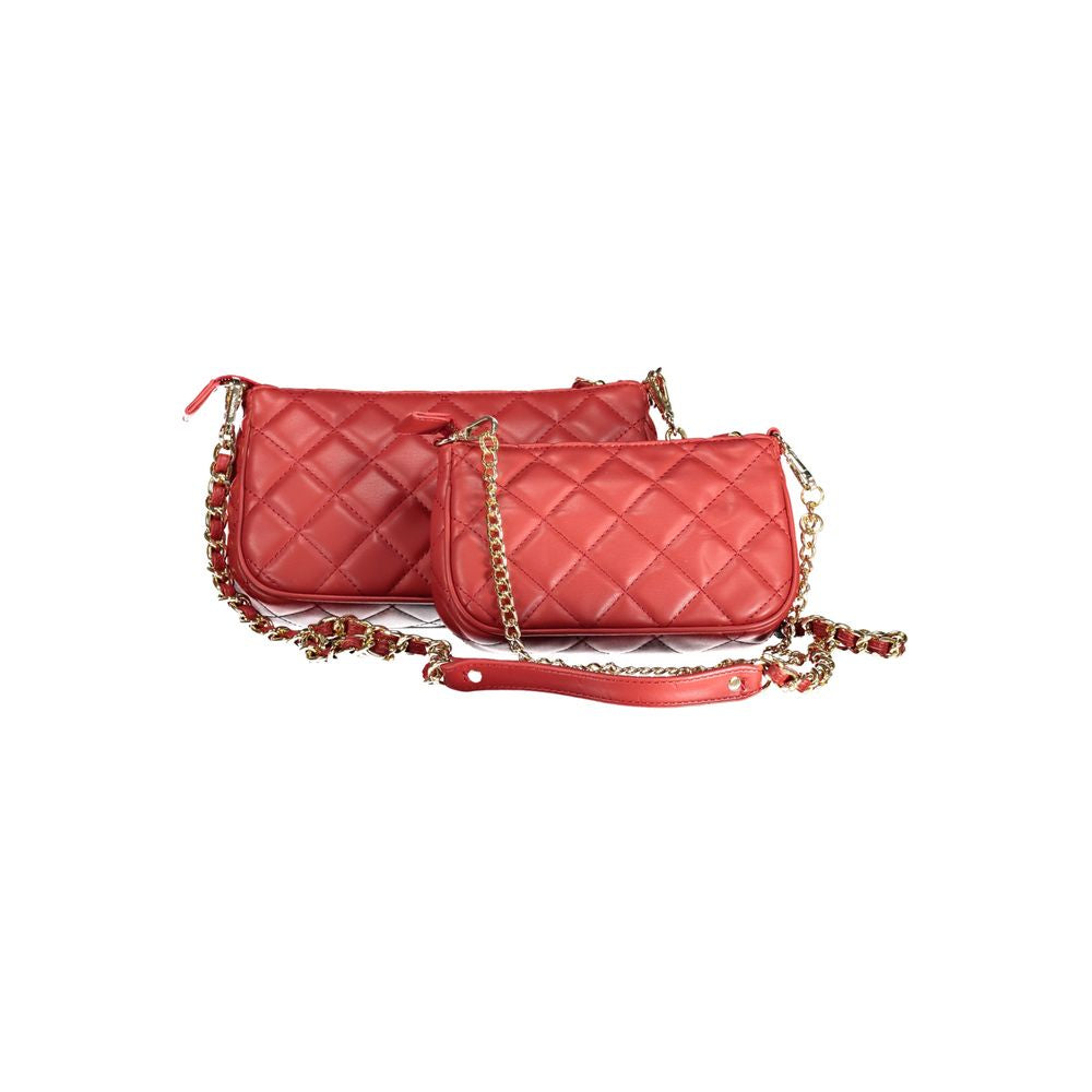Rote Handtasche aus Polyethylen