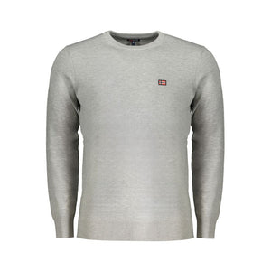 Brauner Polyester-Herrenpullover