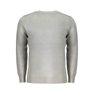 Brauner Polyester-Herrenpullover