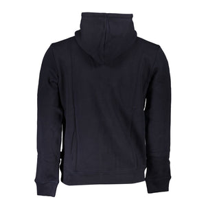 Blauer Baumwollpullover für Herren