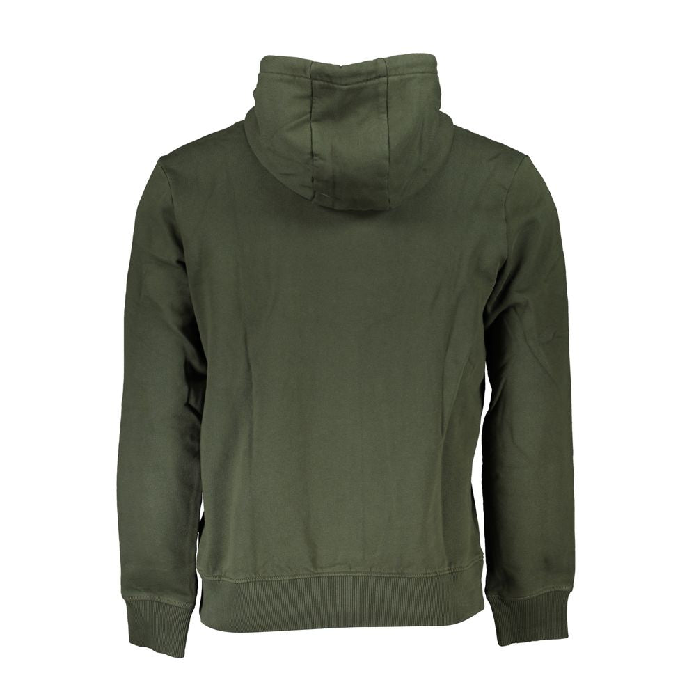 Grüner Baumwollpullover für Herren