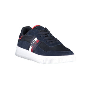Blaue Polyester Herren Sneaker
