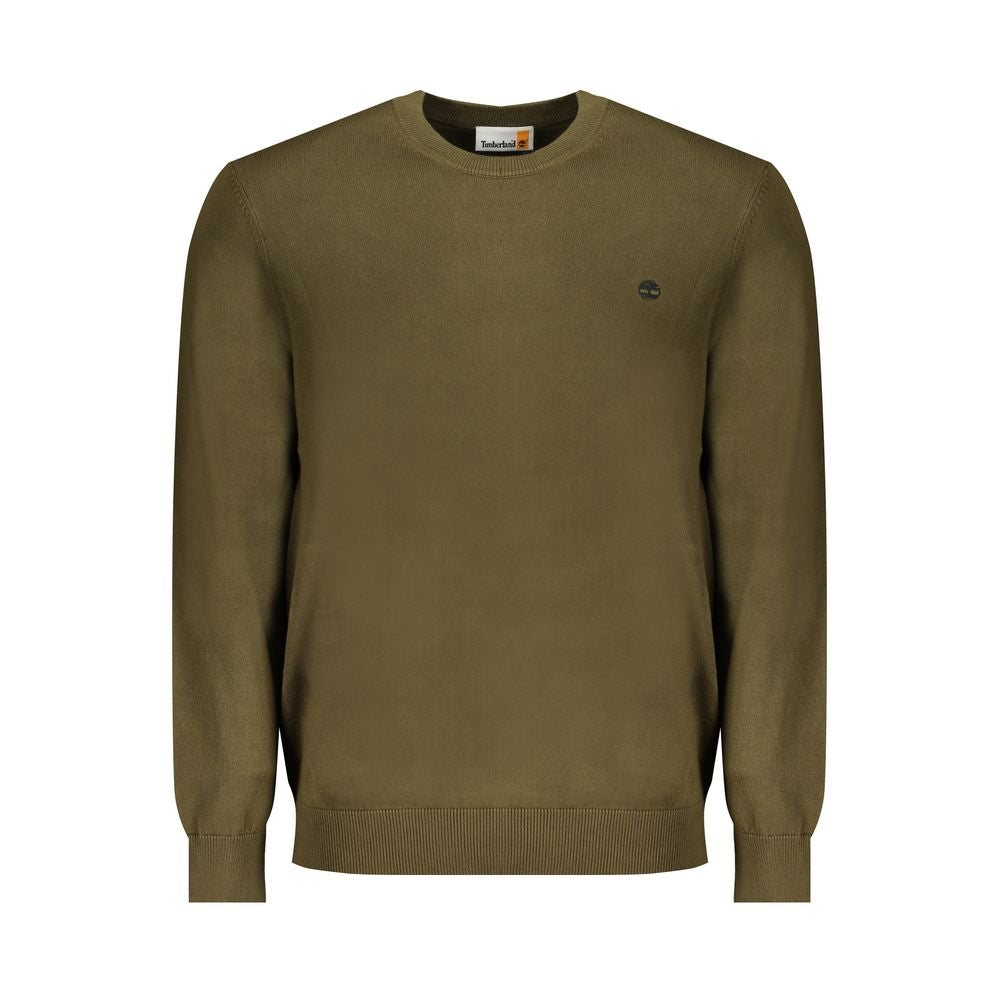 Grüner Baumwollpullover