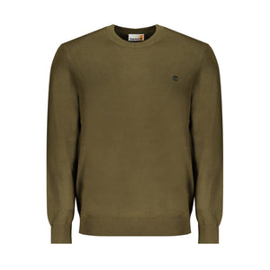 Grüner Baumwollpullover