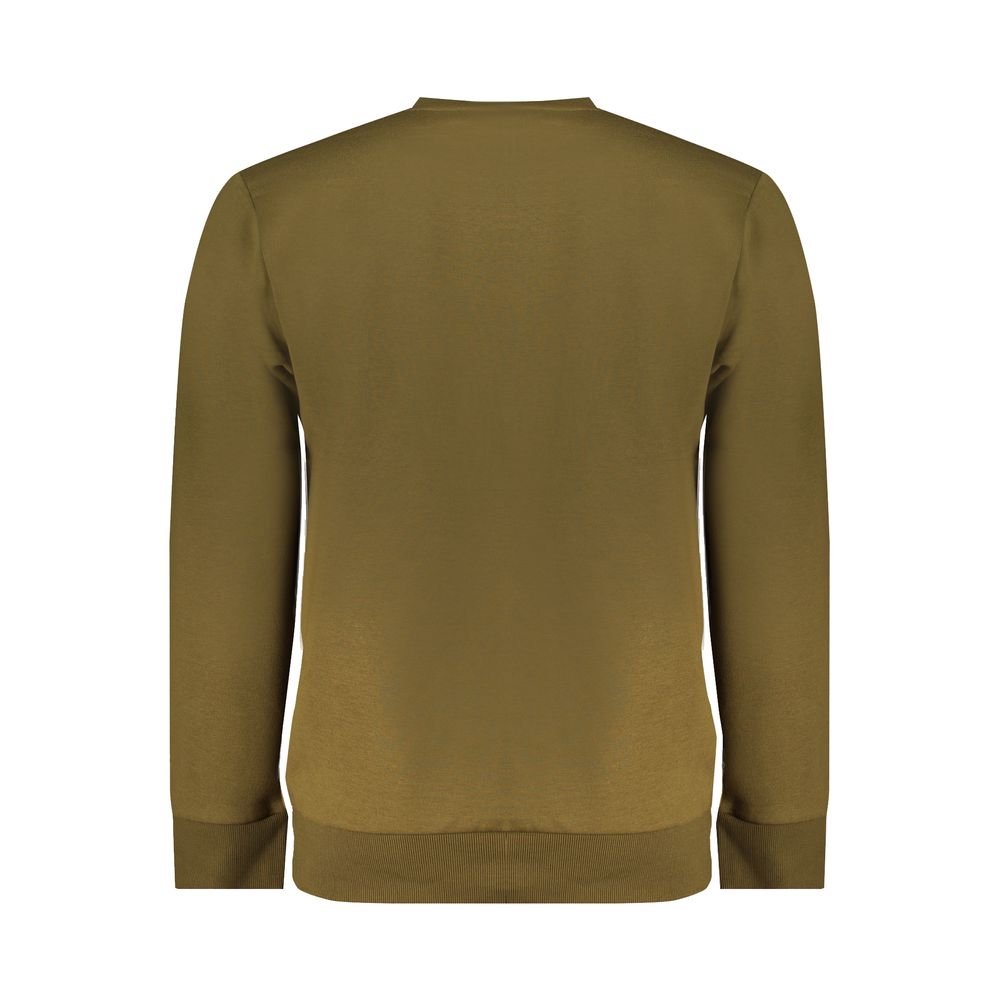Grüner Baumwollpullover