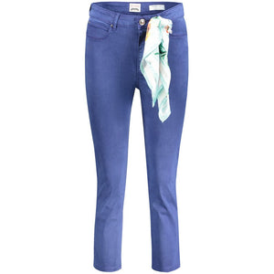 Blaue Lyocell-Damenjeans