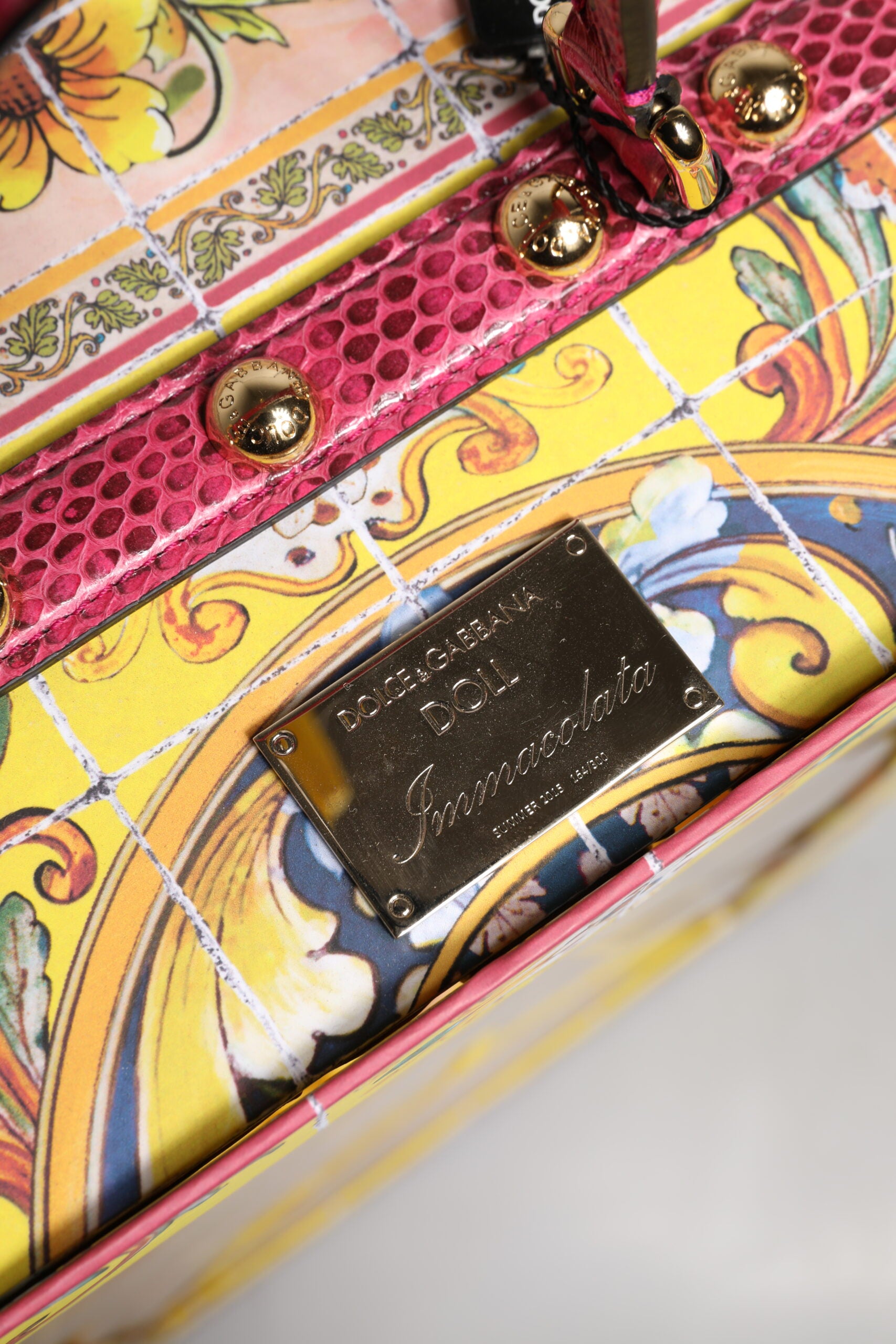 Dolce & Gabbana Black Dress Ceramic Porcelain Fashion Leather Sicily Dolls